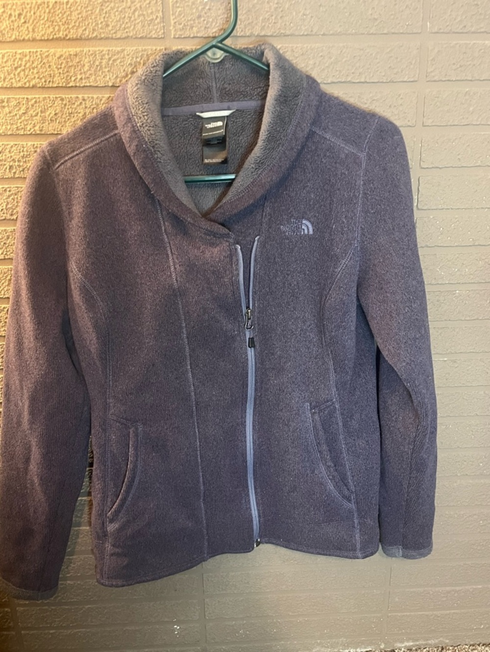 The North Face Women's Shawl Collar Fleece Jacket - Lavender Purple